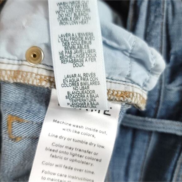 Frame Denim Straight Ankle Jeans Le Nouveau Straight Sheffield Medium Wash - Picture 11 of 12